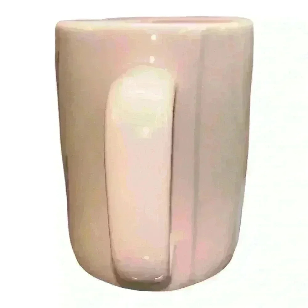 NWT Rae Dunn Magenta Easter Hunny Bunny Mug in Full Pink Traditional LL Spring - Picture 5 of 5